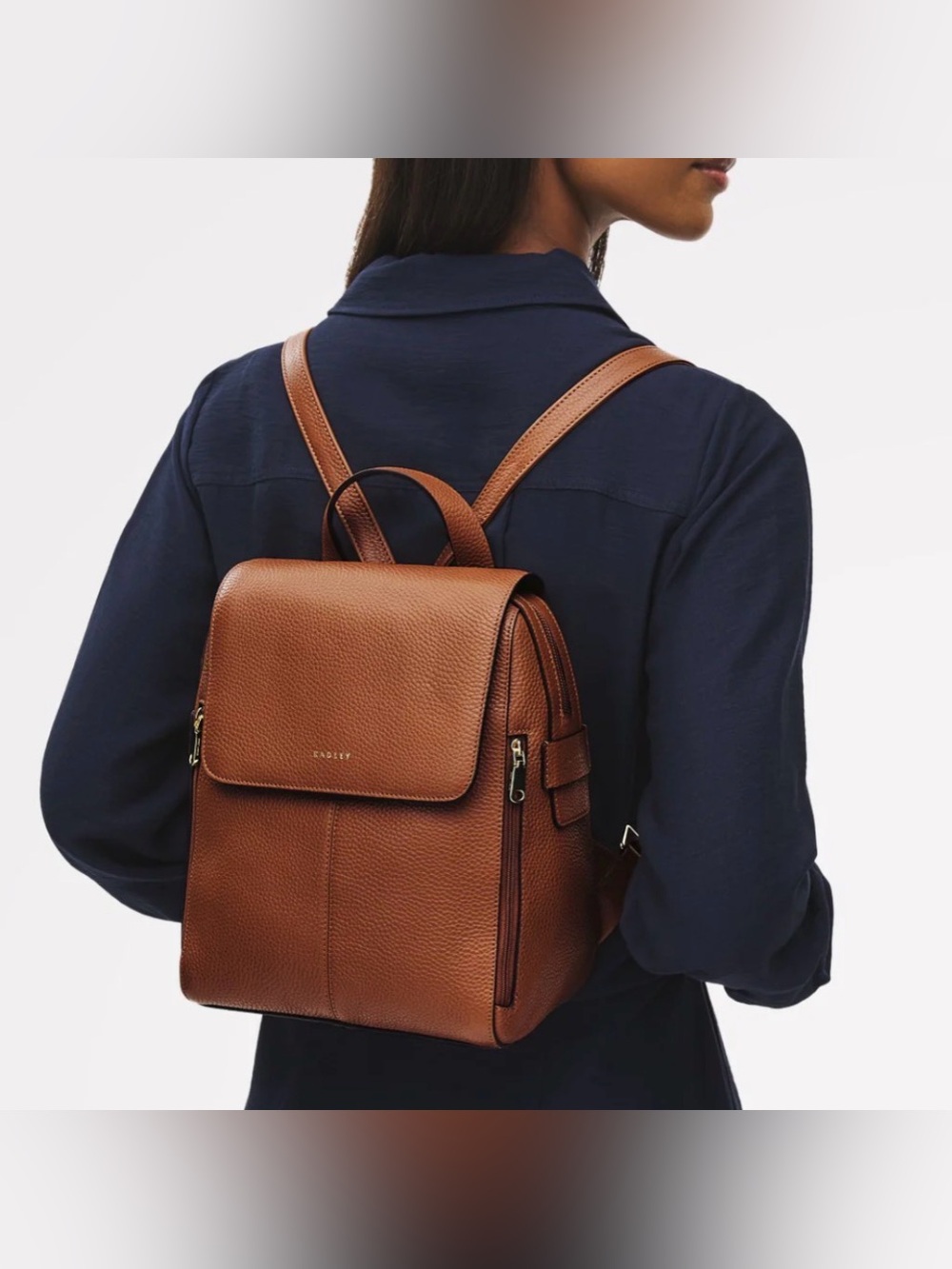 Radley Lorne Flap Backpack and Wallet Bundle